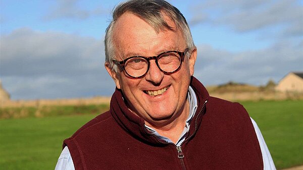 Jamie Stone pictured in a burgundy gilet