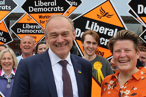A photo of Liberal Democrat leader Ed Davey.
